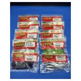 10 Bags Zoom Plastic Lures