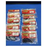 10 Bags Zoom Plastic Lures