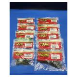 10 Bags Zoom Plastic Lures