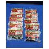 10 Bags Zoom Plastic Lures