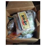 Box of Assorted Plastic Lures