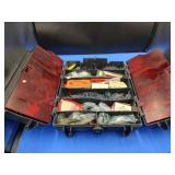 Tackle Box Full of Jigs & Plastics