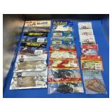 18 Bags of Assorted Plastic Lures