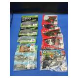 12 Bags Plastic Lures