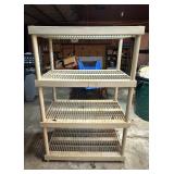 Plastic Shelving Unit Plastic Shelving Unit