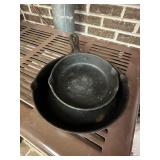 Vtg Cast Iron Skillet Set by Lodge Vtg Cast Iron Skillet Set by Lodge
