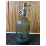Vtg Glass Soda Siphon Bottle12" tall Vtg Glass Soda Siphon Bottle12" tall