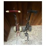 Vtg Golf Pull Carts Titleist & Parfect Vtg Golf Pull Carts Titleist & Parfect