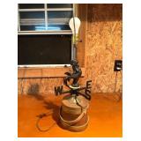 Vtg Rooster Weather Vane Table Lamp Vtg Rooster Weather Vane Table Lamp