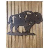 Vtg Metal Western Wall Art Vtg Metal Western Wall Art