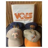 Vtg Tennessee Vols Hats/Cushion Vtg Tennessee Vols Hats/Cushion