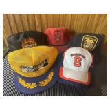5 Vtg. Baseball Caps 5 Vtg. Baseball Caps