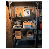 Metal ShelvesCONTENTS NOT INCLUDED. Metal ShelvesCONTENTS NOT INCLUDED.