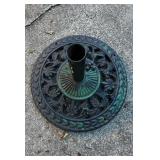 Metal Outdoor Umbrella Stand17" diameter Metal Outdoor Umbrella Stand17" diameter