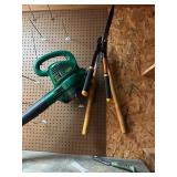 Yard Tools Including Blower and Shears Yard Tools Including Blower and Shears