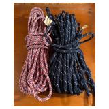 Two Bundles of Braided Ropes3/8 by 100 Two Bundles of Braided Ropes3/8 by 100