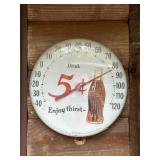 Vtg Coca-Cola Thermometer12" Vtg Coca-Cola Thermometer12"