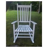 (NEW) White Rocking Chair (NEW) White Rocking Chair