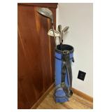 Vtg Junior Golf Clubs and Bag Vtg Junior Golf Clubs and Bag