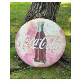 Vtg Coca-Cola Sign24" Dia. Vtg Coca-Cola Sign24" Dia.