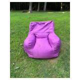 Big Joe Purple Bean Bag Chair32x24x24 Big Joe Purple Bean Bag Chair32x24x24