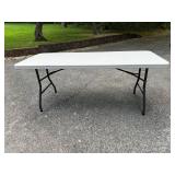 Folding Table w/ Black Legs29×72 Folding Table w/ Black Legs29×72