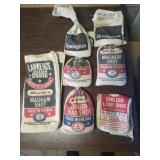 6 Partial Bags of Shot & Extra Bags 6 Partial Bags of Shot & Extra Bags