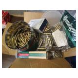 Box Full of Brass Cartridges for Reloading #1 Box Full of Brass Cartridges for Reloading #1