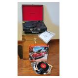 Crosley CR8005A Turntable with Records Crosley CR8005A Turntable with Records