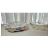 Two Glass Bakeware Dishes Two Glass Bakeware Dishes