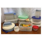 Large Lot of VTG. Tupperware Storage Containers & Large Lot of VTG. Tupperware Storage Containers &