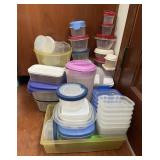 Various Plastic Storage Containers-Cont., Various Plastic Storage Containers-Cont.,