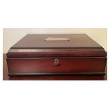 Red Cherry Jewelry Box W/Key- Red Cherry Jewelry Box W/Key-