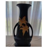Blue Roseville 12 1/2´´ Tall Vase Blue Roseville 12 1/2´´ Tall Vase
