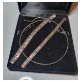Sterling Silver Necklace and Bracelets Sterling Silver Necklace and Bracelets