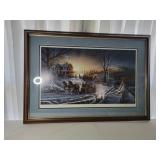 Framed Terry Redlin Print Framed Terry Redlin Print