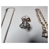 Sterling Silver Jewelry Lot, 41g Sterling Silver Jewelry Lot, 41g