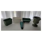 McCoy, Upco Planters, and Wall Pocket McCoy, Upco Planters, and Wall Pocket