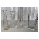 Etched and Glass Vases Etched and Glass Vases
