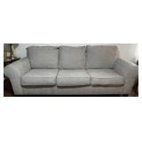 Grey Couch-Approx. 99" x 39" x 34.5". Grey Couch-Approx. 99" x 39" x 34.5".