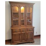 Oak Hutch by Tell City Chair Co. Oak Hutch by Tell City Chair Co.