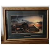 Framed Art Print Titled "Prepared for the Season" Framed Art Print Titled "Prepared for the Season"