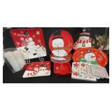 Snowman Decor & Dinnerware-Cont., Snowman Decor & Dinnerware-Cont.,