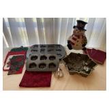 Christmas Bakeware-2 Wilton Cookie Sheets, Cont., Christmas Bakeware-2 Wilton Cookie Sheets, Cont.,