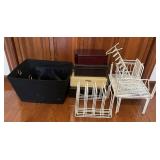 12 White Metal Shelving and Storage Units, Cont., 12 White Metal Shelving and Storage Units, Cont.,