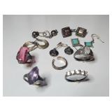 Sterling Silver Jewelry Lot, 31g Sterling Silver Jewelry Lot, 31g