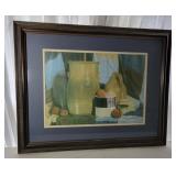 Framed David Freeman Print, 1985 Framed David Freeman Print, 1985
