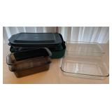 Pyrex Bakeware- Pyrex Portable, 3 Rectangular Pyrex Bakeware- Pyrex Portable, 3 Rectangular