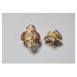 14K Gold Rings, Sizes 6 1/2 & 5 1/2 14K Gold Rings, Sizes 6 1/2 & 5 1/2