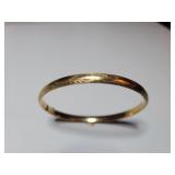 4K Beverly Hills Gold Hinged Bracelet 4K Beverly Hills Gold Hinged Bracelet